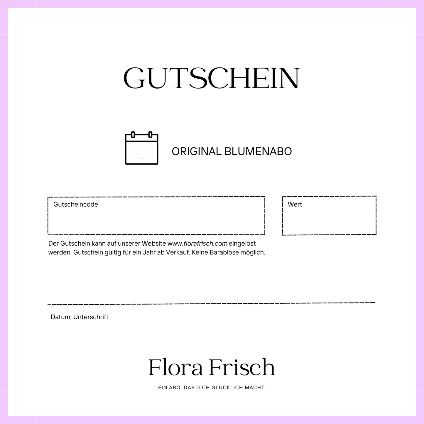 Geschenkgutschein Box