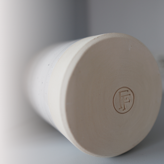 Original Vase- Dusty White