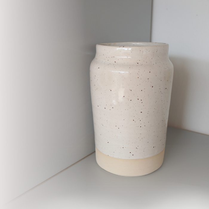 Original Vase- Dusty White